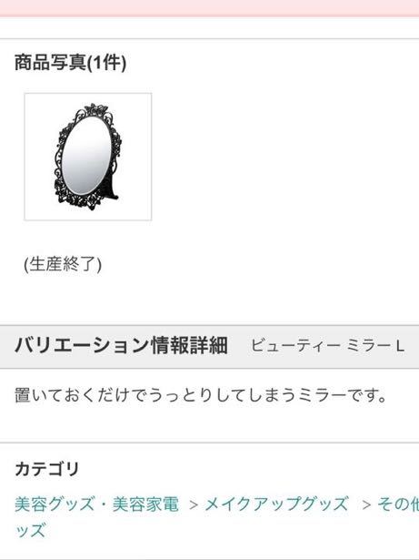 [ unopened ]ANNA SUI Anna Sui beauty mirror L illusion. limitation mirror reprint limited goods mirror limited 