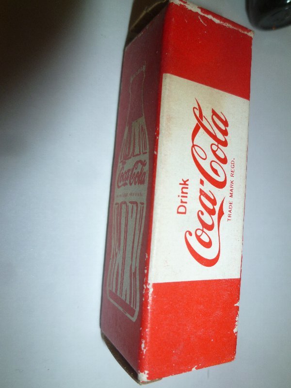  последний 1 пункт! Showa Retro!!! Coca Cola бутылка type брелок для ключа не использовался изначальный с коробкой!! выставляется 