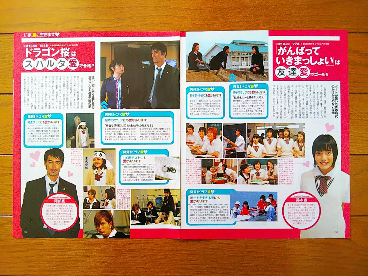 ☆月刊ザテレビジョン 2005年9月号 雑誌切り抜き KinKi Kids 堂本剛/錦戸亮 内博貴/山下智久/KAT-TUN 亀梨和也 赤西仁☆_画像4