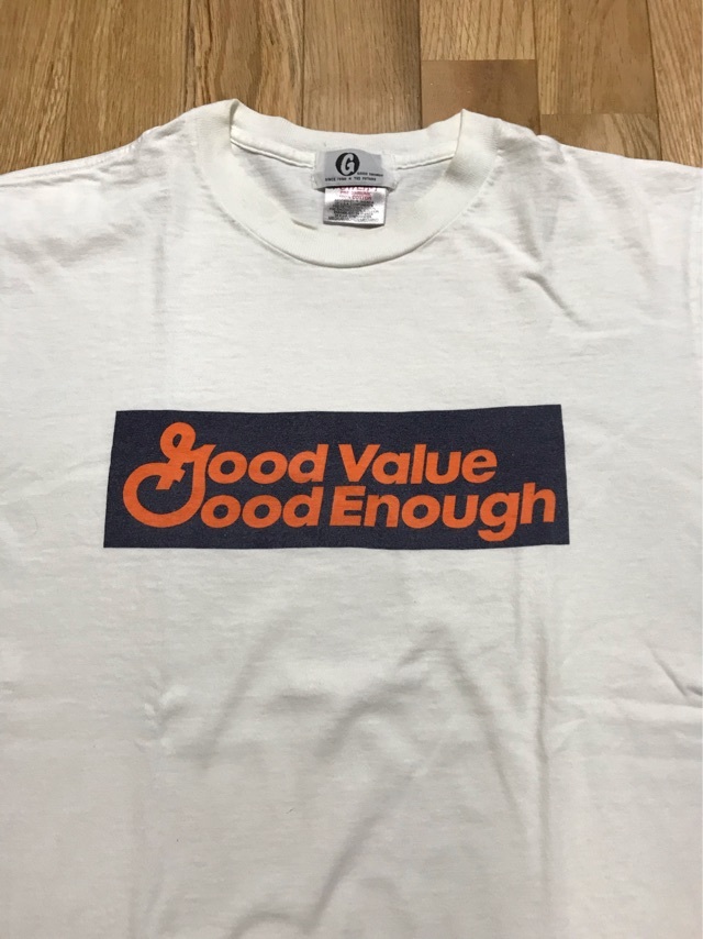 2022公式店舗 GOODENOUGH 90年代 グッドイナフ トライバル柄 Tシャツ