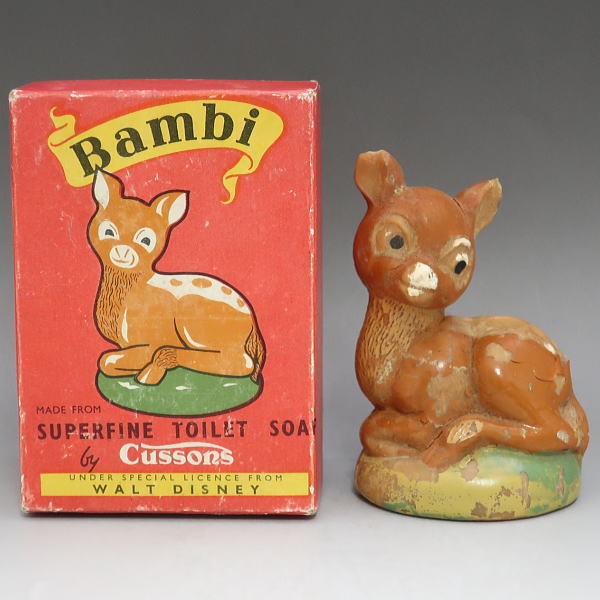 Скидка 40 %! Disney Bambi Vintage Soap Cussons Cussons 1960 -е годы ★ Редкий ★