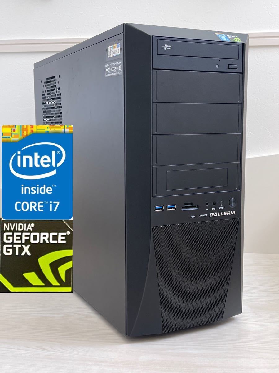 ドスパラ/ガレリア/GALLERIA/ゲーミングPC/i7-4770/GTX960/新品SSD240GB/HDD250GB/8GB