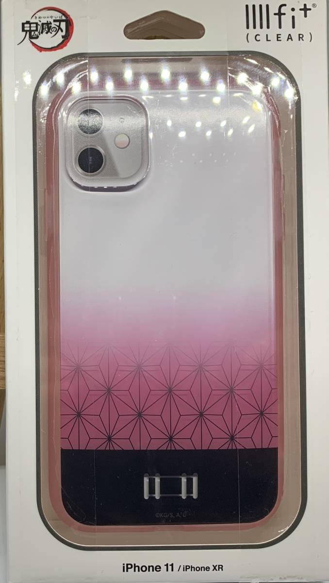 新品未開封 鬼滅の刃 IIIIfit Clear iPhone11/XR(6.1インチ)対応ケース