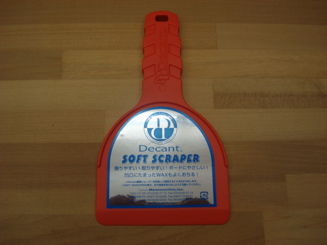  новый товар DECANT(te can to)SOFT SCRAPER( soft скребок ) красный 