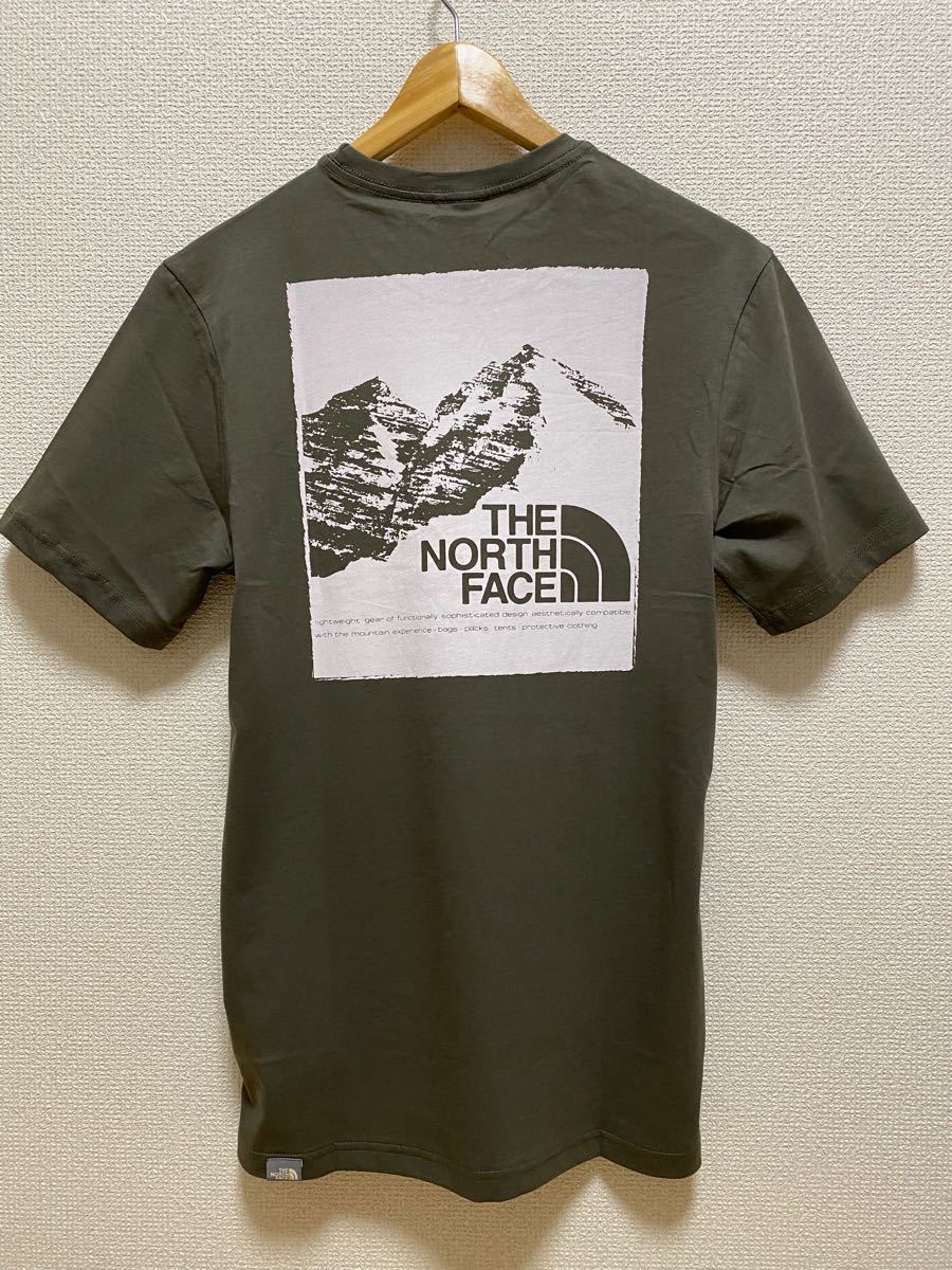 海外限定 ノースフェイス THE NORTH FACE Tシャツ カーキ XS