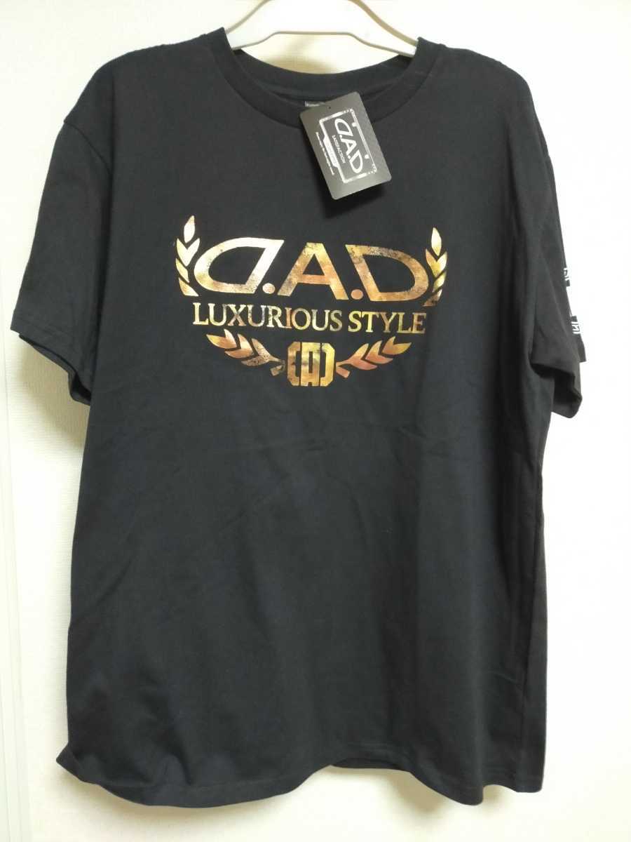 5L 即決 D A D ギャルソン GARSON 半袖Tシャツ ブラック 黒 金 5L 即決 D A D ギャルソン GARSON 半袖Tシャツ ブラック 黒 金