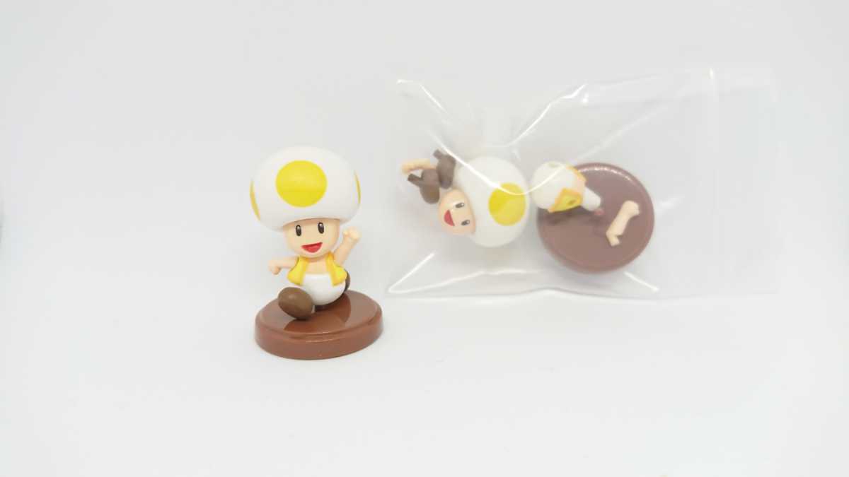 チョコエッグ New スーパーマリオブラザーズ Wii キノピオ 黄色 フィギュア Nintendo mario 任天堂_画像1