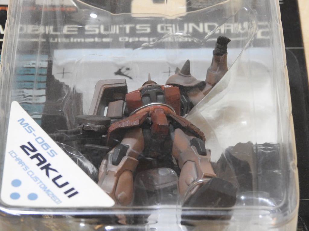 【新品/未開封】FW ガンダム アルティメット オペレーション 2 シャア専用 ザクⅡ / MS-06S_画像7