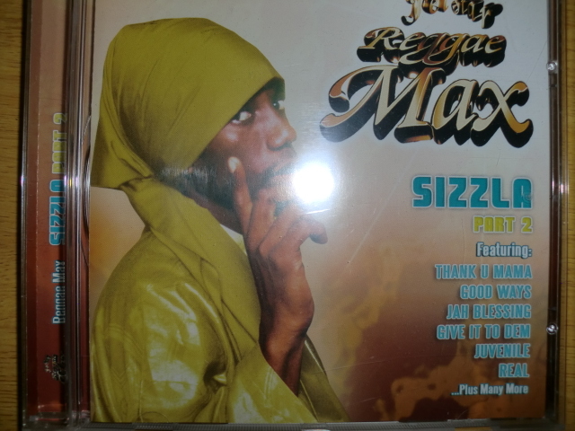 美品 Sizzla [Reggae Max Part2][ラスタ]luciano jah cure luciano red spider mighty crown spicy chocolate morgan heritage buju banton_画像1