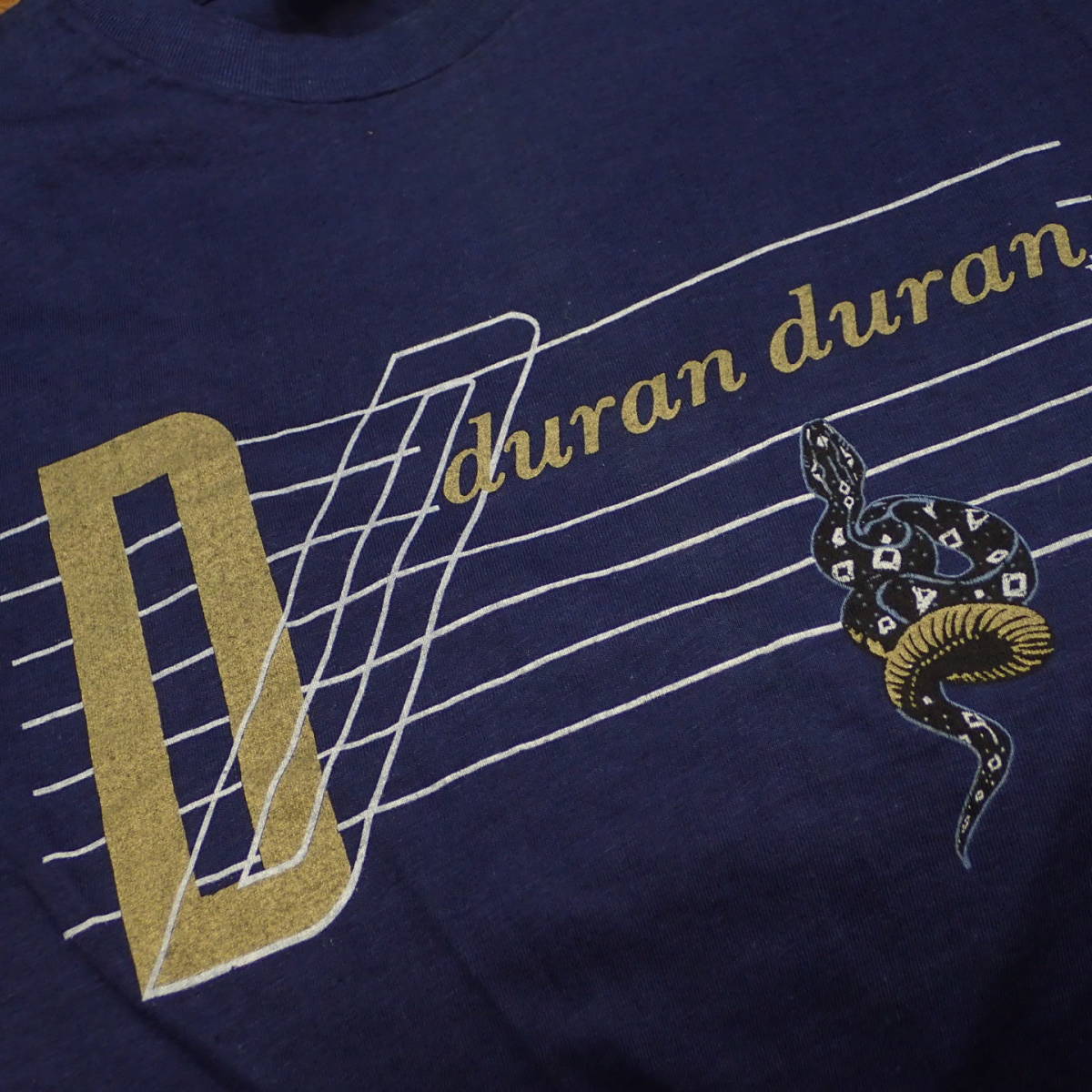 ■ 80s DURAN DURAN Vintage T-shirt ■ デュランデュラン ヴィンテージ Tシャツ 当時物 本物 バンドT ロックT