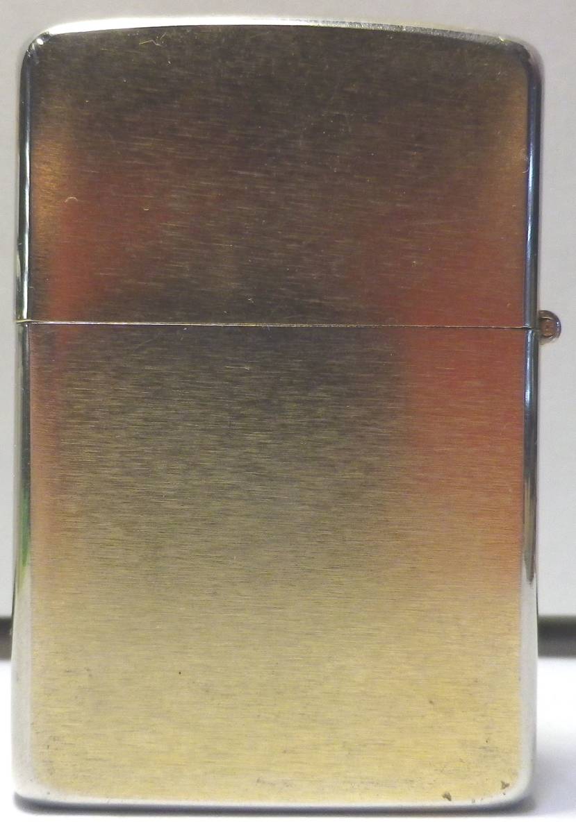 89年’レギュラー ZIPPO Gメッキ プレーン 美品の画像2
