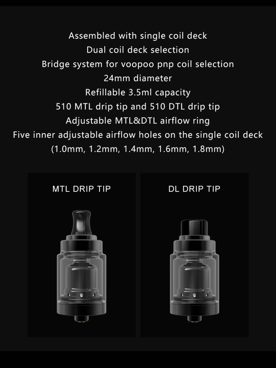 VAPE ZMECHLYFE x Fallout Vape XRP RTA Basic Kit アトマイザー GOLD 新品　BOX_画像3