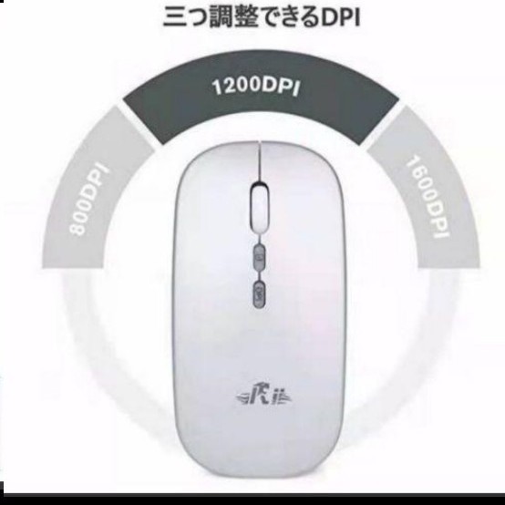 2.4GHz ワイヤレスマウス 3段階DPI/七色ライト変換 静音・優れた耐久性