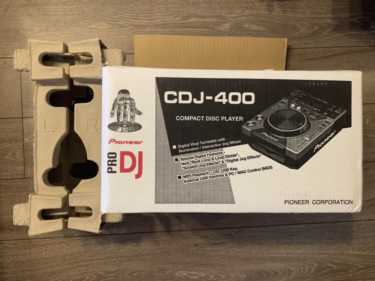 Pioneer CDJ-400 箱のみ　パイオニア　コンパクトディスクプレイヤー_画像1