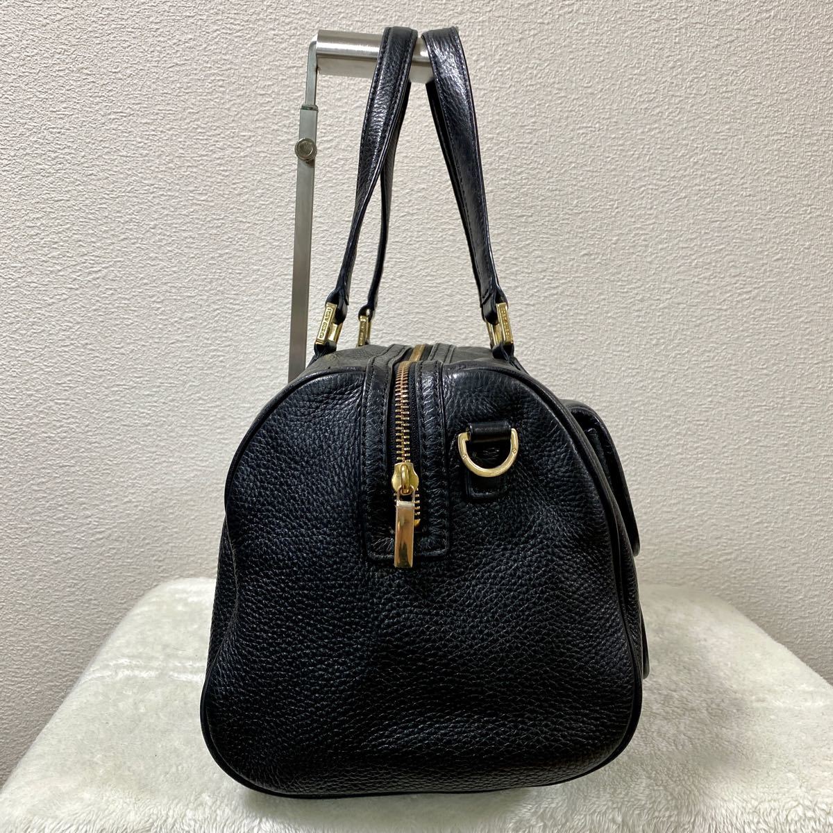 Tory Burch トリーバーチ ハンドバッグ ブラック レザー