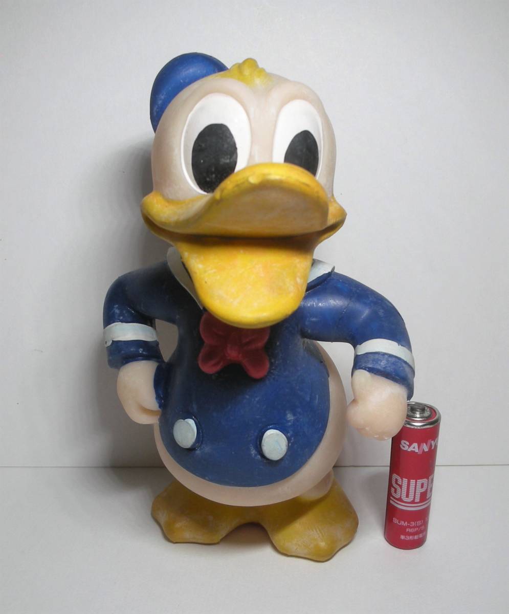  Donald * Duck Donald Fauntleroy Duck sofvi doll softly ., push . sound . comes out. approximately 15,5cm search Mickey Mouse 