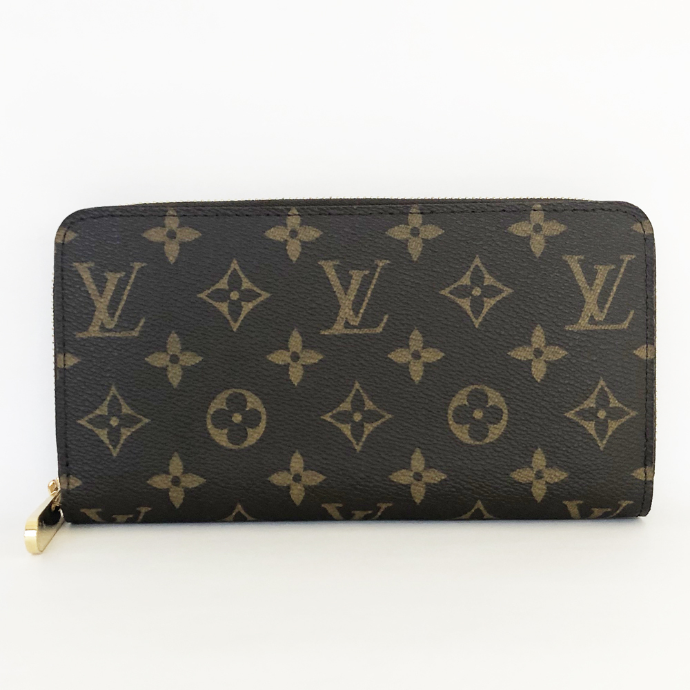 【中古】LOUIS VUITTON ルイヴィトン モノグラム ジッピーウォレット　M42616　長財布