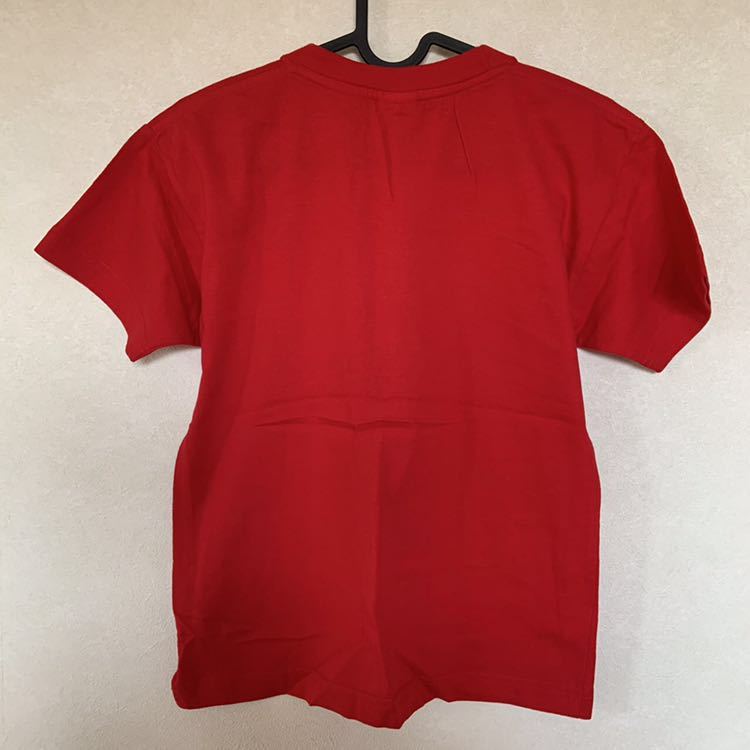 未使用 Tシャツ 赤 レッド系 100% cotton 綿 オーストラリア サイズ12 キッズ_画像4