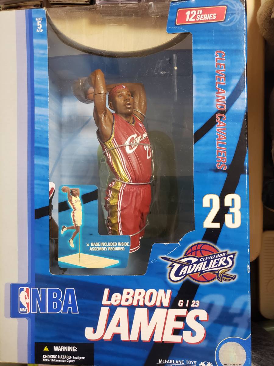  новый товар mak мех Len игрушки NBA 12 дюймовый очень большой размер Revlon je-mz/ McFarlane LEBRON JAMES Cleveland Cavaliers