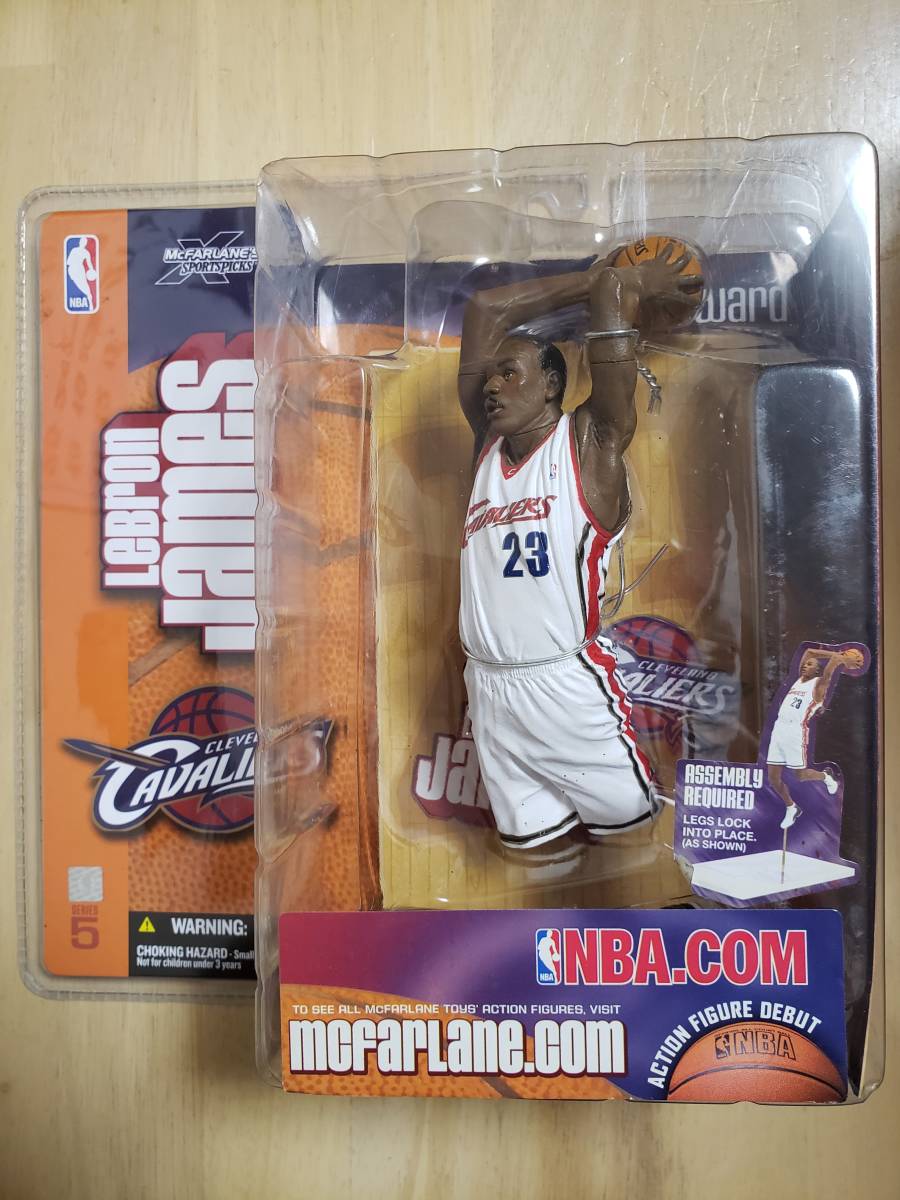 新品 マクファーレン トイズ NBA レブロン ジェームズ RC / McFarlane Toys 1st LEBRON JAMES Cleveland Cavaliers_画像1