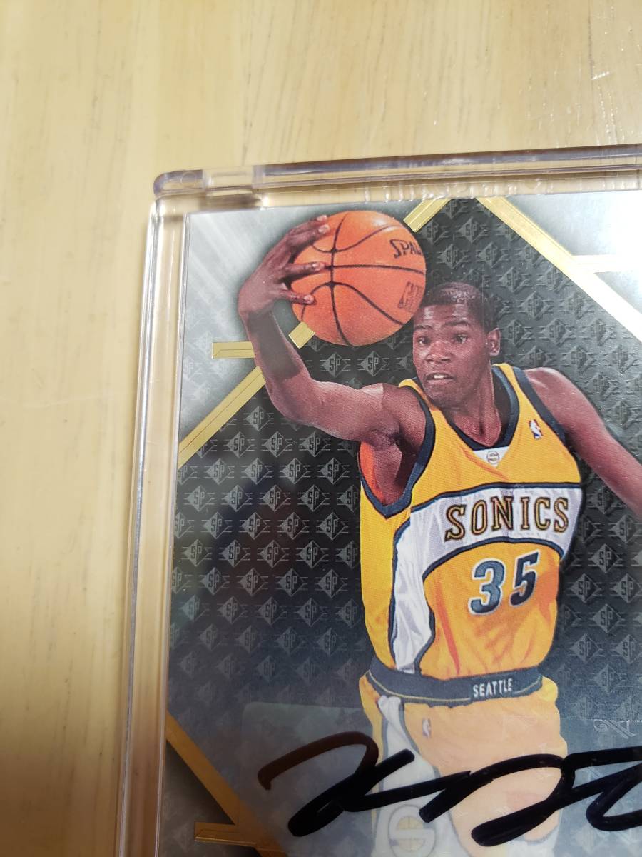 SP サイン 2007 -08 UD Rookie Edition KEVIN DURANT RC Auto / ケビン