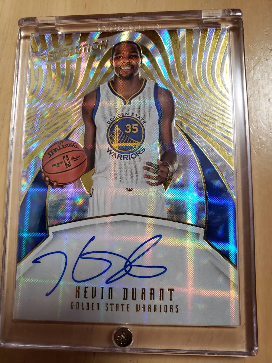 サイン 2016 -17 Panini Revolution KEVIN DURANT Auto / ケビン デュラント Autograph GSW