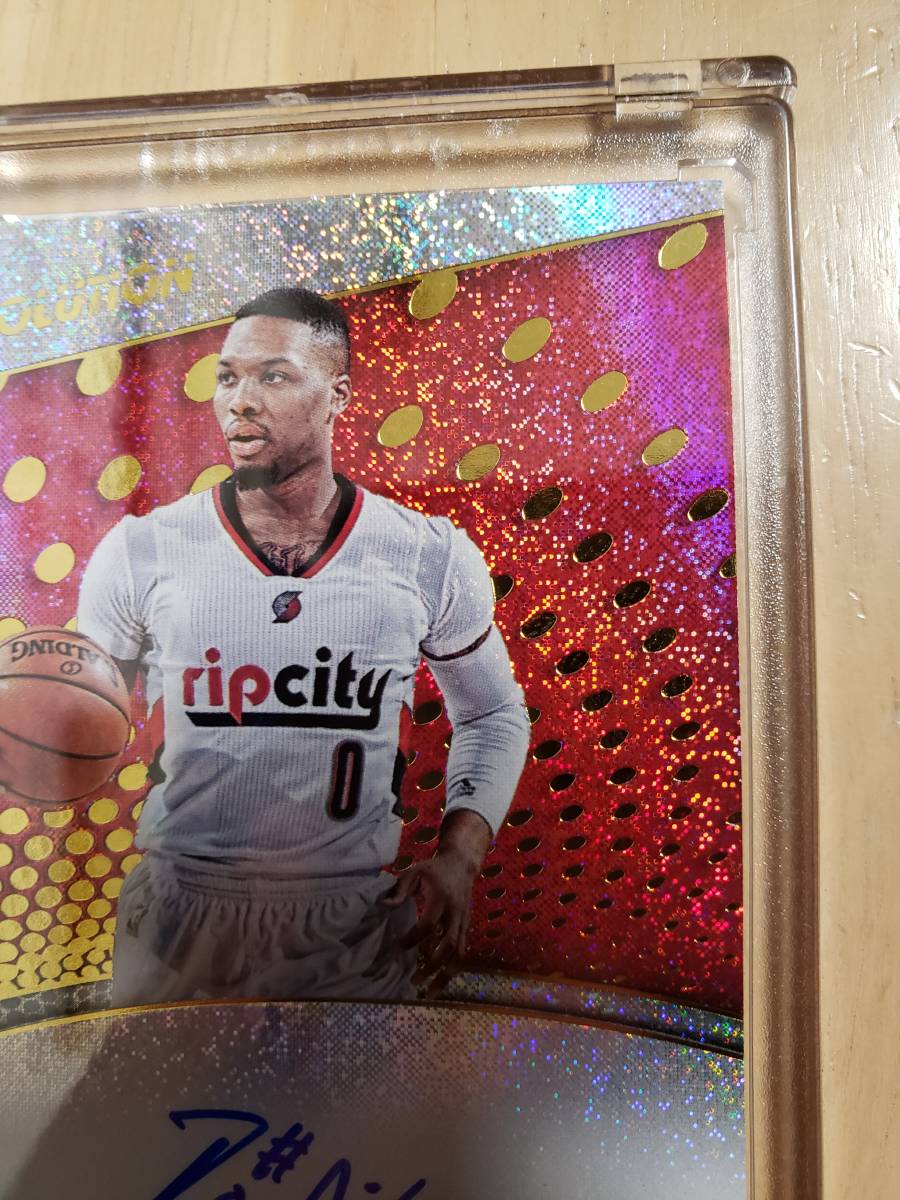 サイン 2017 -18 Panini Revolution DAMIAN LILLARD Auto / ダミアン リラード Autograph _画像5