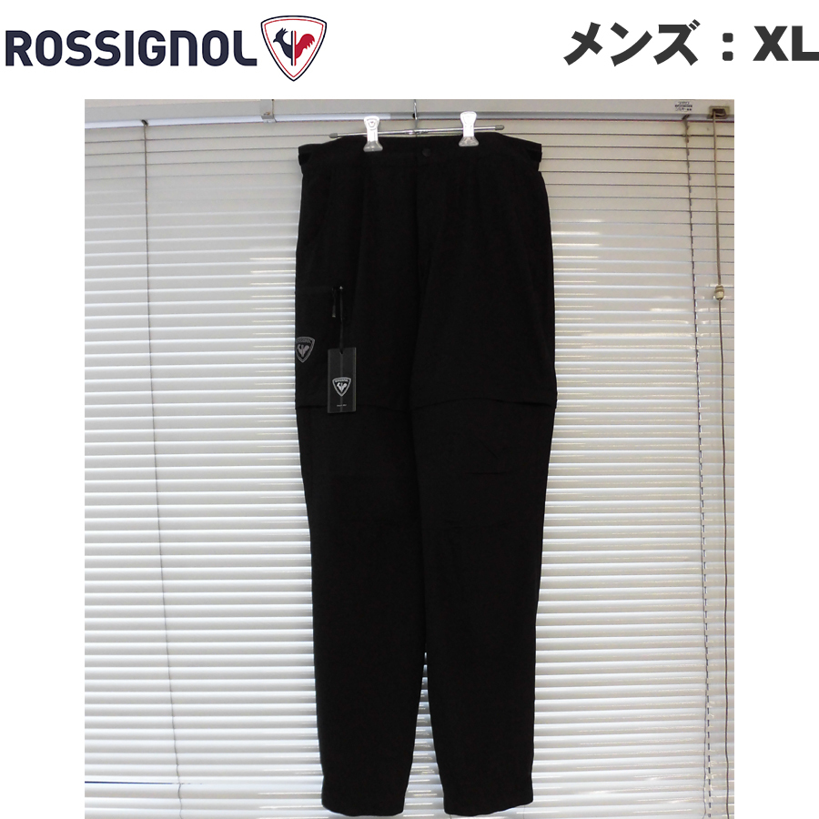 ★送料無料★ROSSIGNOL メンズ_XL / ODONA PANT　(カラー：ブラック)　RZHMP02-BK（ロシニョール）