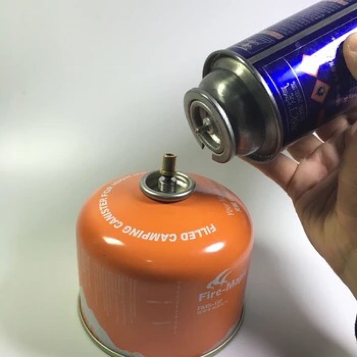 ガス缶 詰め替え アダプター(詰替マニュアル付き)