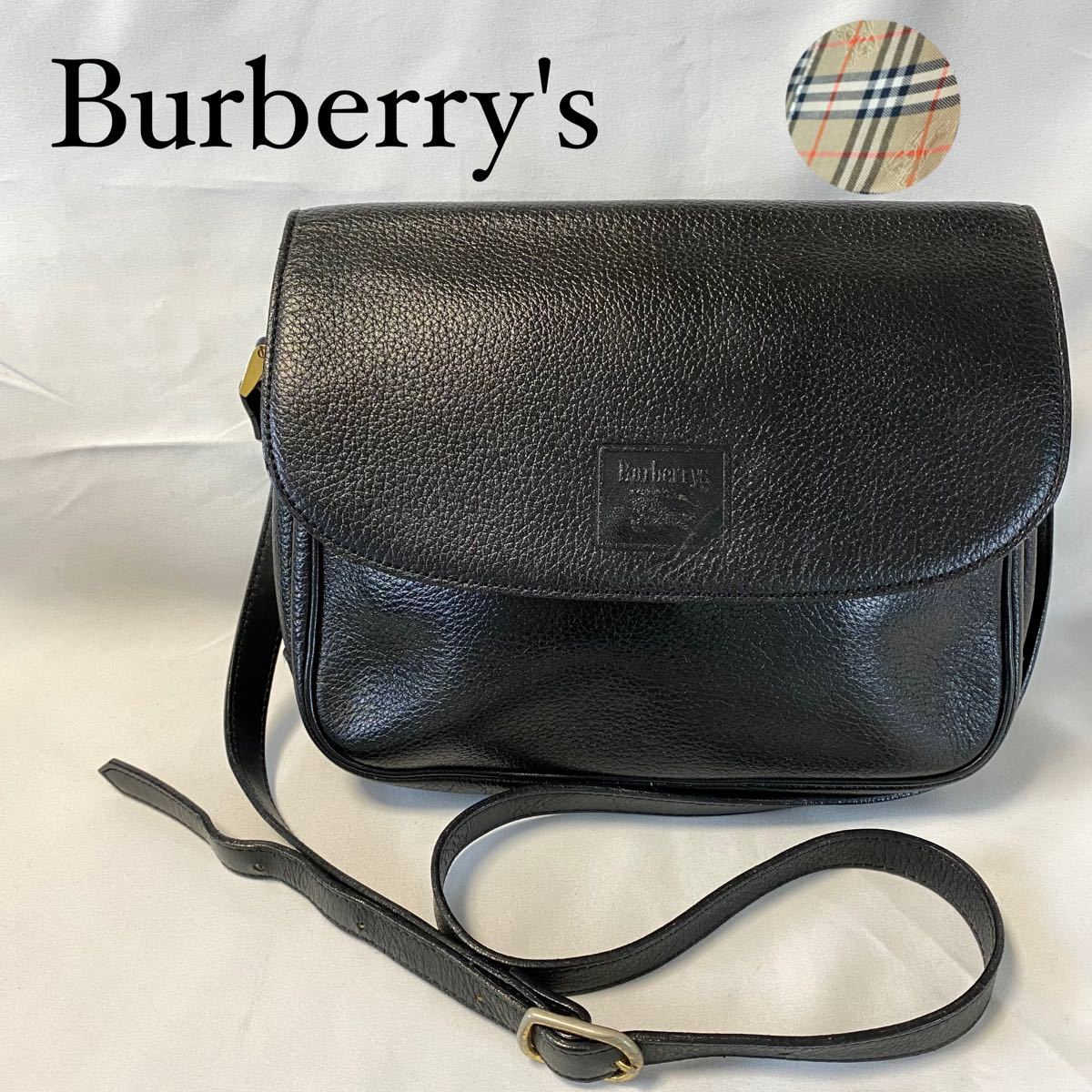 BURBERRYS バーバリーズロゴレザーショルダーバッグ | veranstaltungen