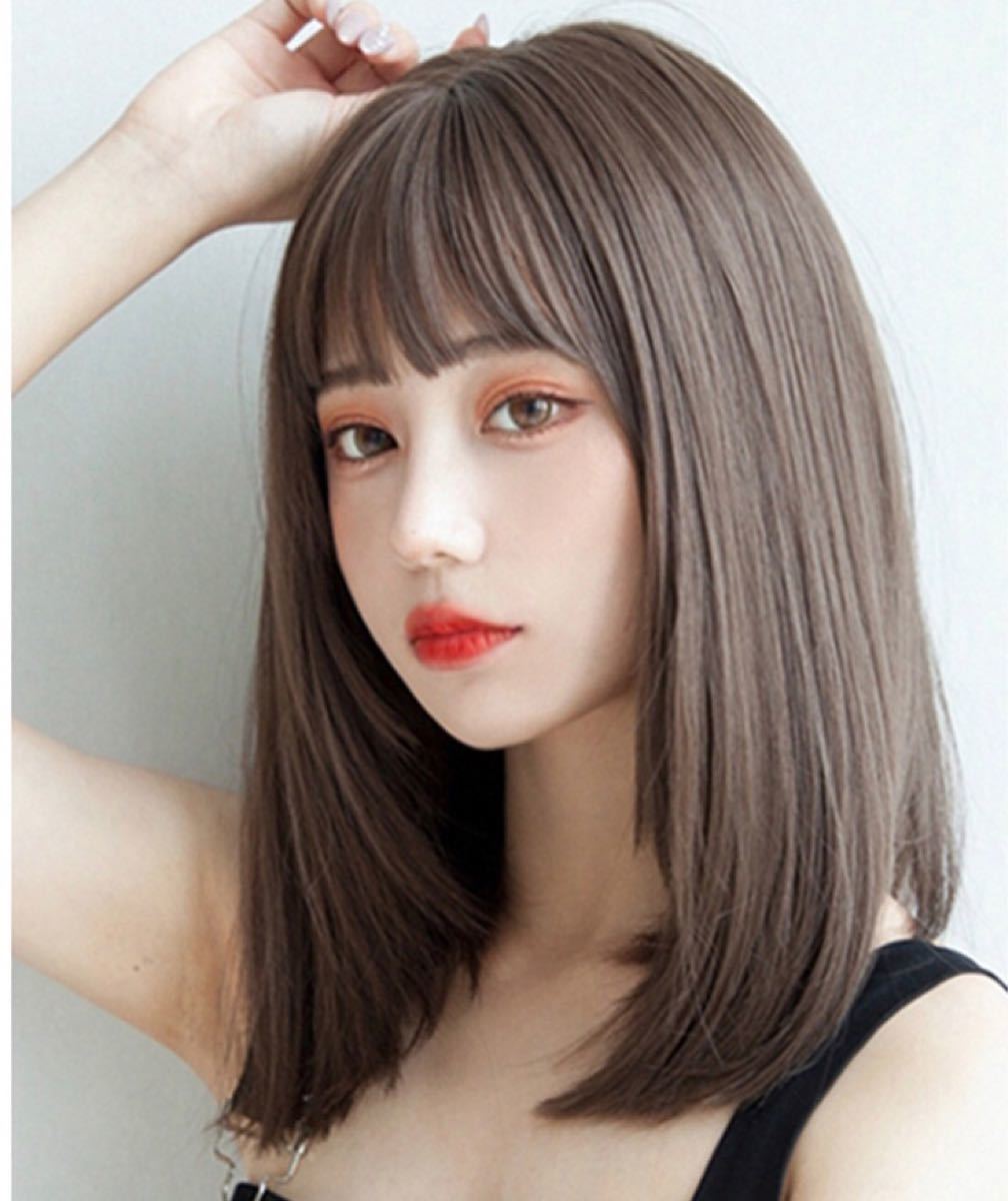 Paypayフリマ 新品未使用リアルミディアムストレートウィッグダークブラウン Paypayフリマ 新品未使用リアルミディアムストレートウィッグダークブラウン