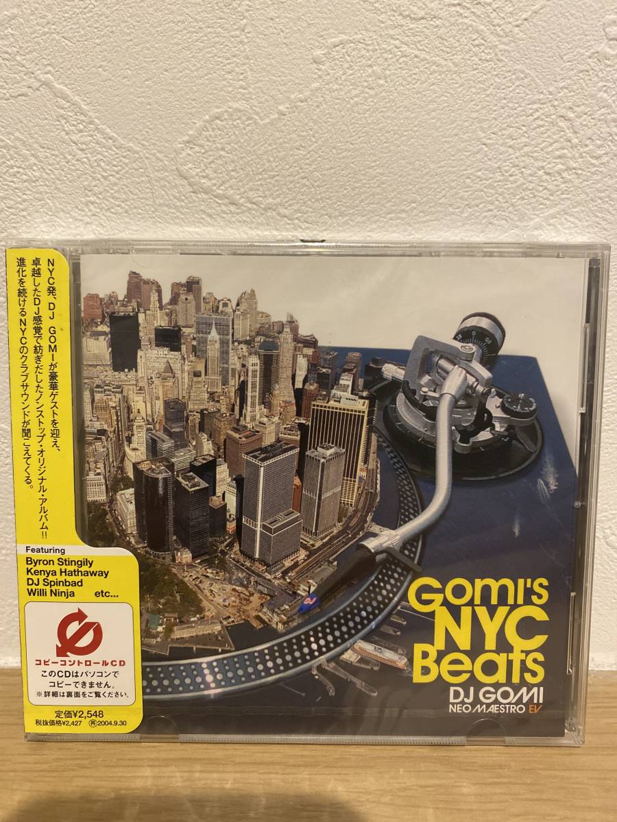 ★新品未開封CD★ DJ GOMI NEO MAESTRO EV「GOMI'S NYC Beats」_画像1