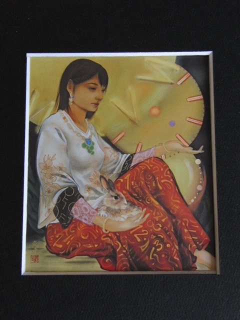 画家 折本美禰子⑪ 油絵 Yahoo!オークション - 白鳥純司 「ツクヨミ」 希少な画集より