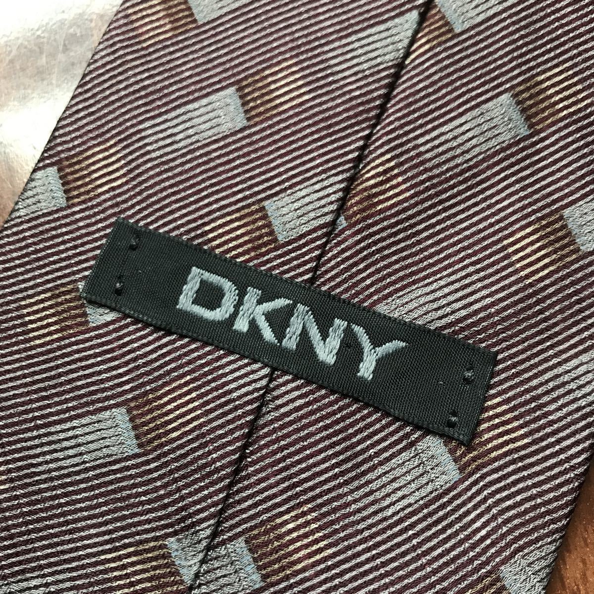 DKNY DKNY галстук чай Brown 