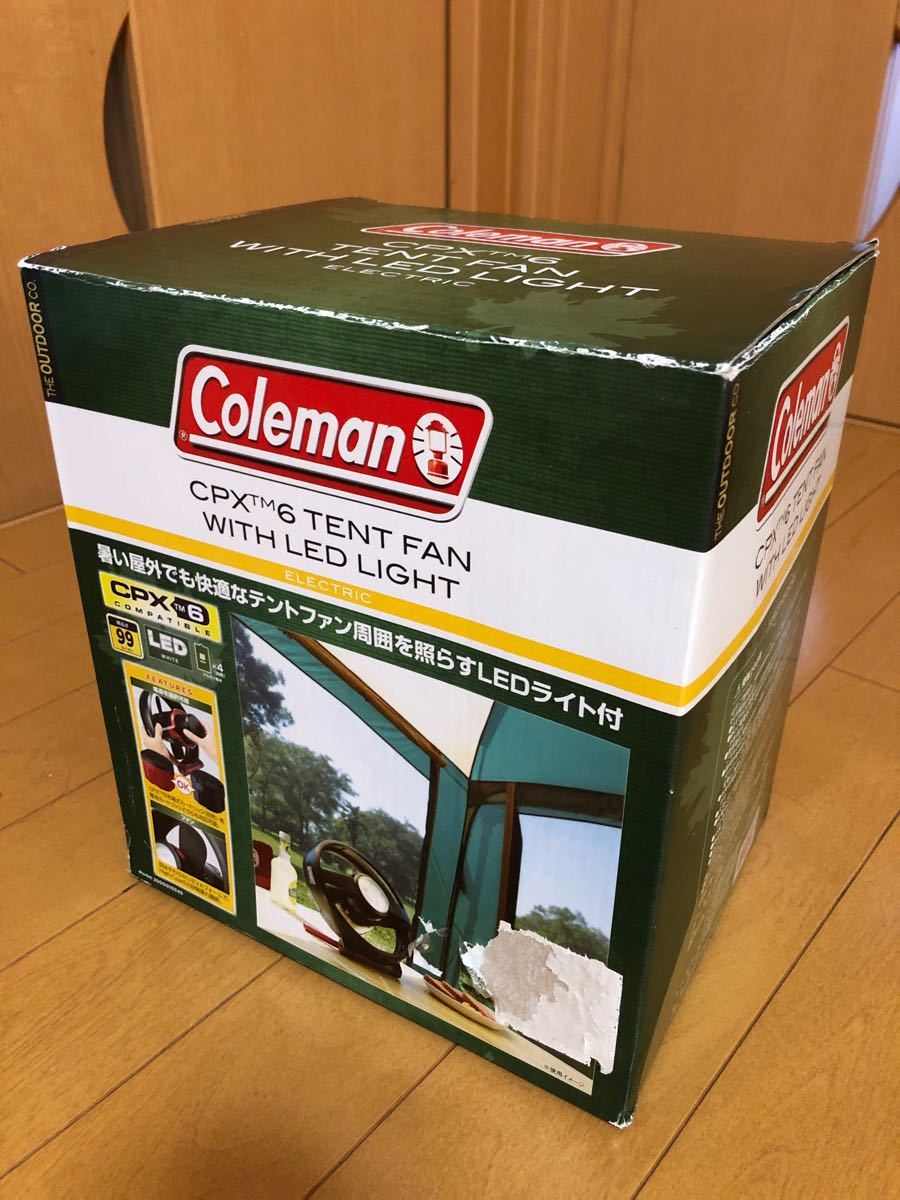 コールマン Coleman CPX 6TM テントファン with LEDライト