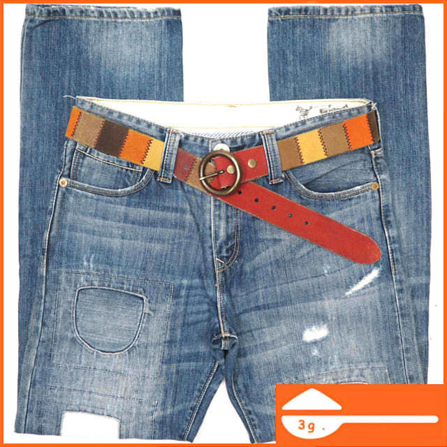 ☆PAPER 再構築 リメイク Levi's ジップアップ フード ベスト