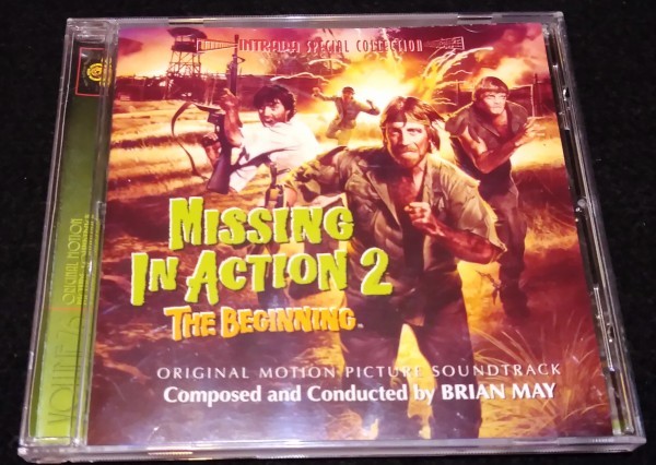 地獄のヒーロー2　サントラCD★1500枚限定　ブライアンメイ　Missing In Action 2: The Beginning　Brian May　チャック・ノリス_画像1