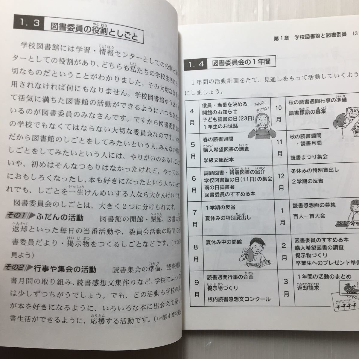 zaa-510♪今日から図書委員―小学校版 単行本 2004/4/1 全国学校図書館協議会_画像6