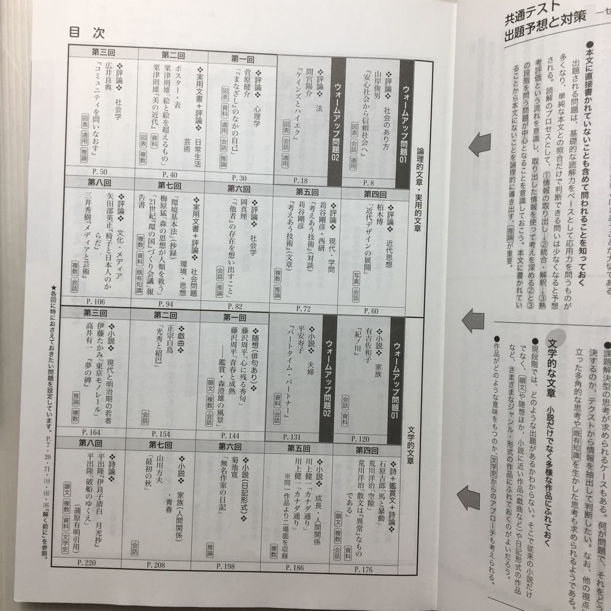 zaa-510♪共通テスト対策 現代文完答20(解説と解答付) 単行本 2020/3/1　尚文出版