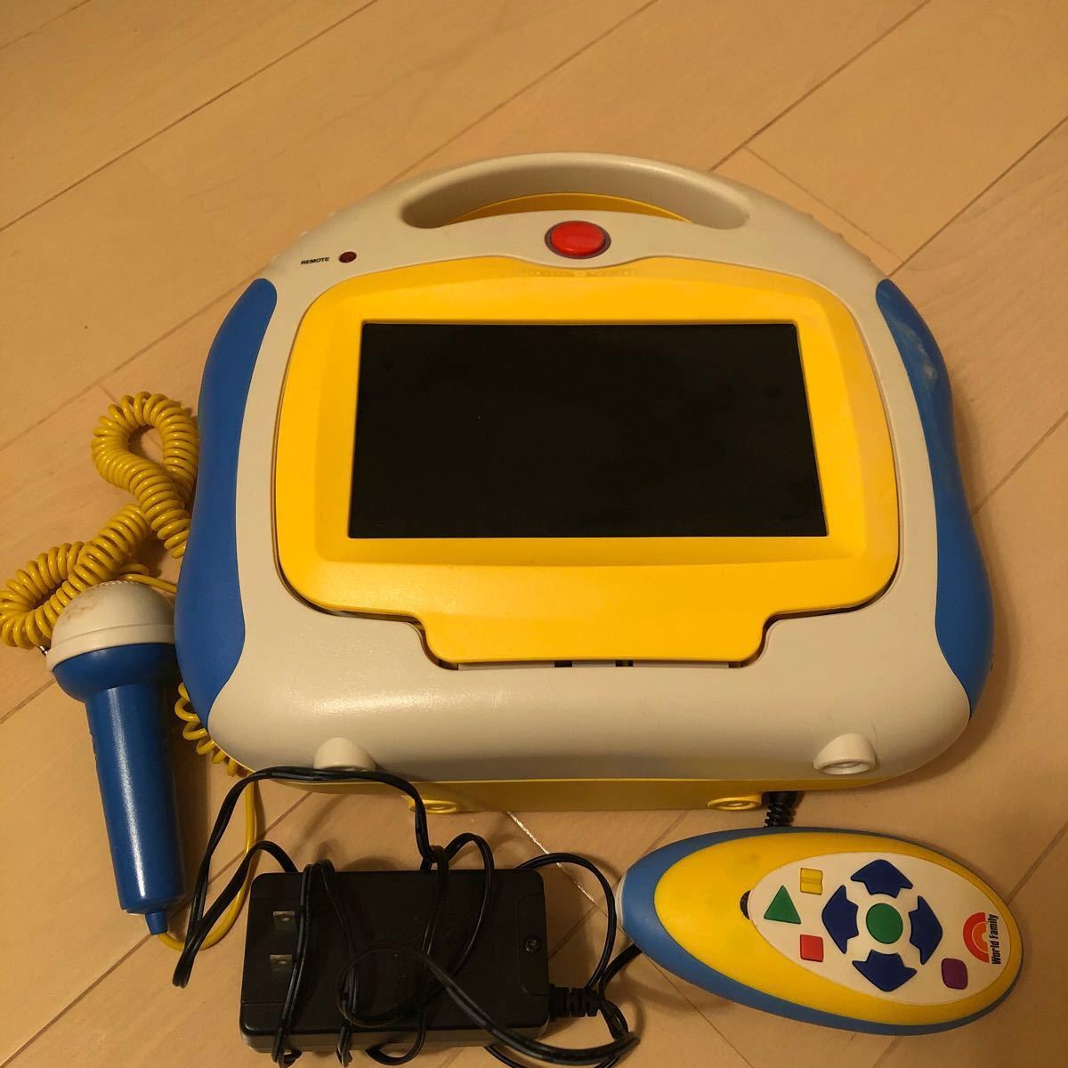 ディズニー英語システム メインプログラムDVD、ブック (マイク付きDVDプレイヤー、カセットプレイヤー 付き)