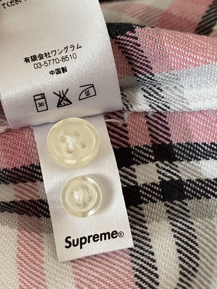 未着用 シュプリーム Supreme チェックネルシャツ フランネル 未着用 シュプリーム Supreme チェックネルシャツ フランネル