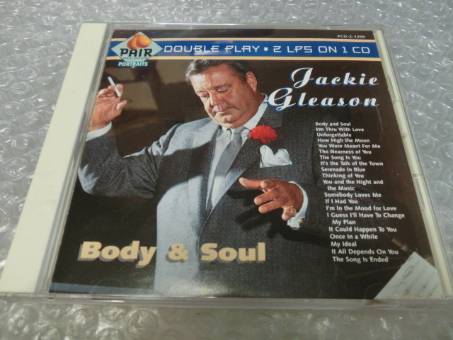 ★即決CD Jackie Gleason Body & Soul 2in1CD ジャッキー・グリーソン 1950年代 米ポピュラー音楽 オーケストラ ジャズ ムード音楽 人気盤_画像1