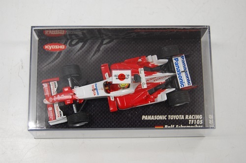 C 1/43スケール　PANASONIC TOYOTA RACING TF105　Ralf Schumacher ミニチャンプス　KYOSHO_画像4