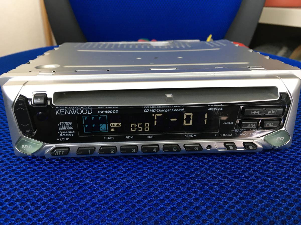 KENWOOD ケンウッド RX-490CD CDプレイヤー_画像1