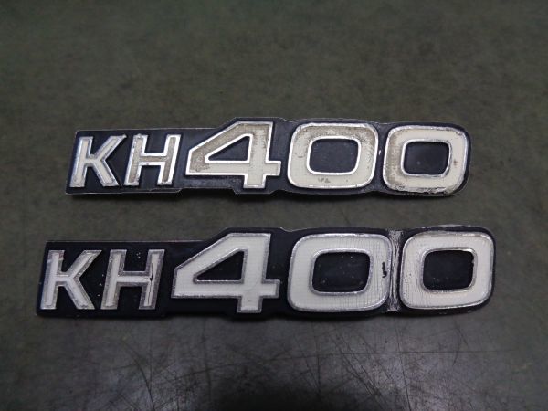 KH400 サイドカバーエンブレム　_画像1