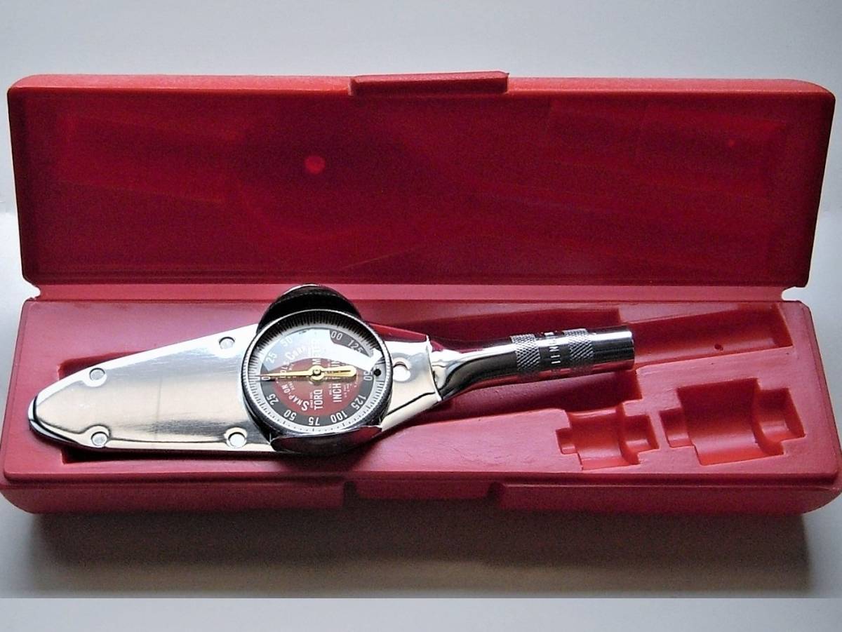 レトロ☆スナップオン Snap-on トルクメーター TEC50A 本体 中古 レトロ☆スナップオン Snap-on トルクメーター TEC50A 本体 中古