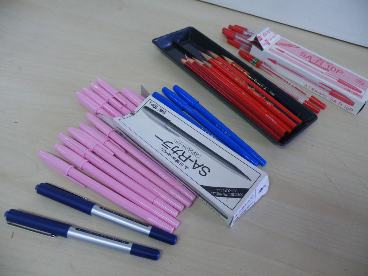 ヤフオク ボールペンｓｅｔ 赤ペン先生 添削用に鉛筆