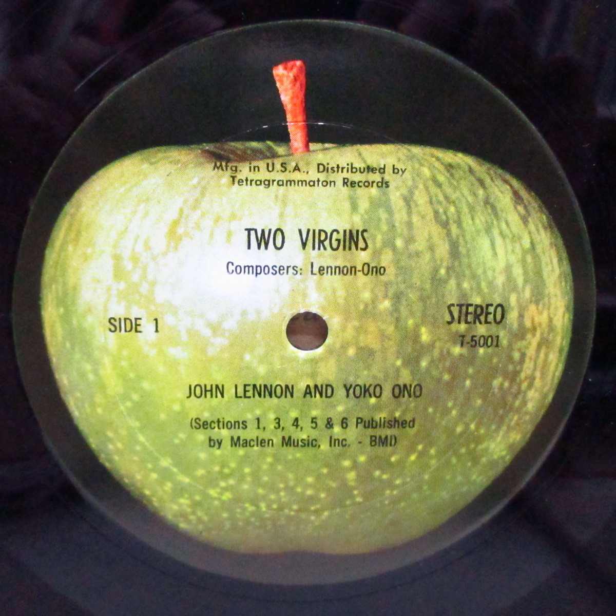 JOHN LENNON / YOKO ONO-Two Virgins (US Orig.LP+Outer CVR)_画像3