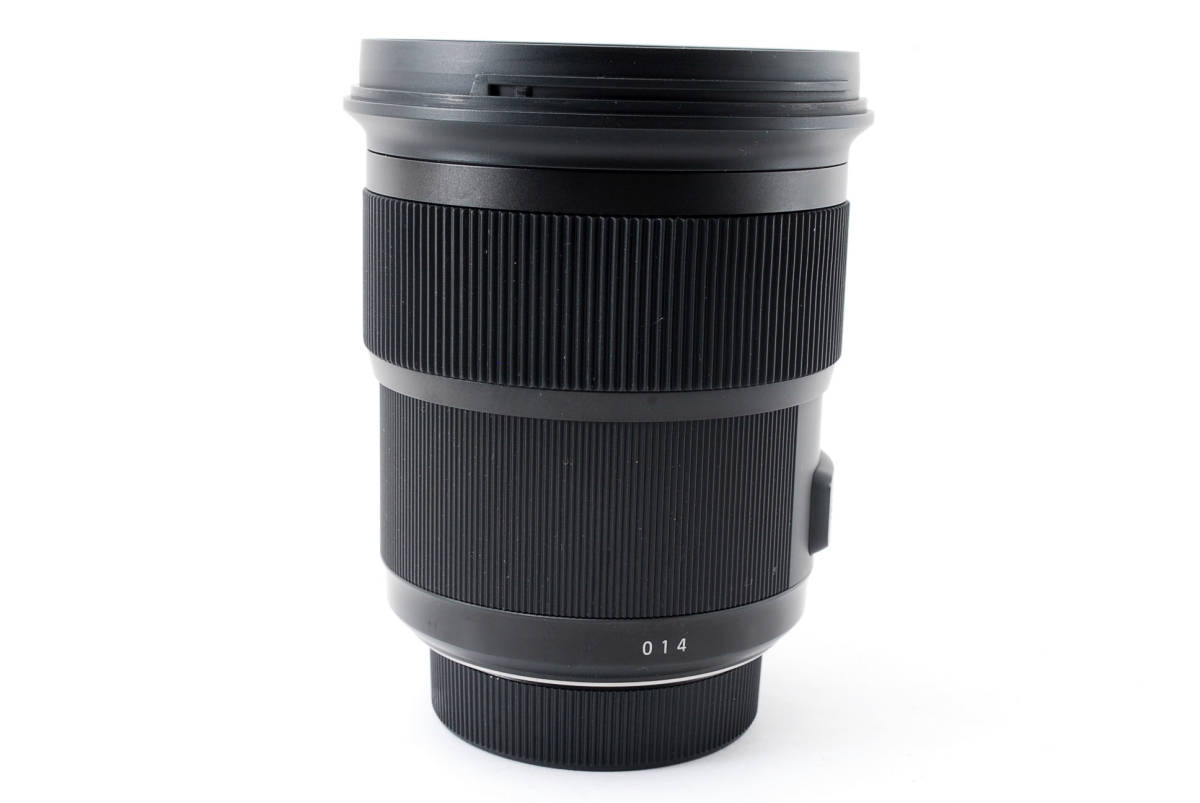 ◆極美品◆SIGMA シグマ 50mm F:1.4 DG HSM Art Nikon Fマウント用 ニコン FX機対応 フルサイズ 元箱付 動作６ヶ月保証_画像9