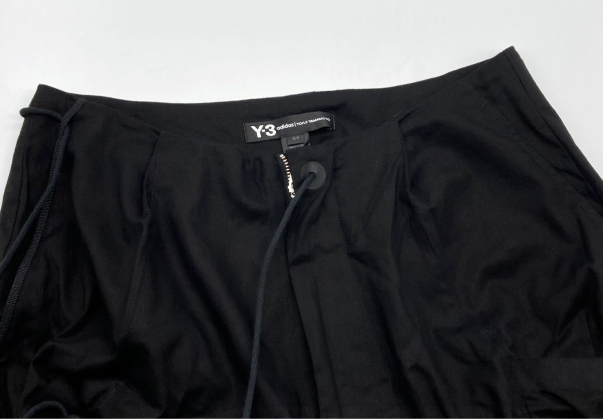 Y-3 ワイスリー ワイドパンツ サルエル スラックス クロップド パンツ